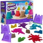 Kinetic Sand Piasek Kinetyczny duży zestaw 10 kolorów foremki Spin Master