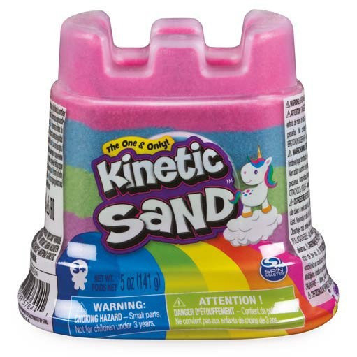 Kinetic Sand, Piasek kinetyczny, Mini Tęczowy zamek Spin Master