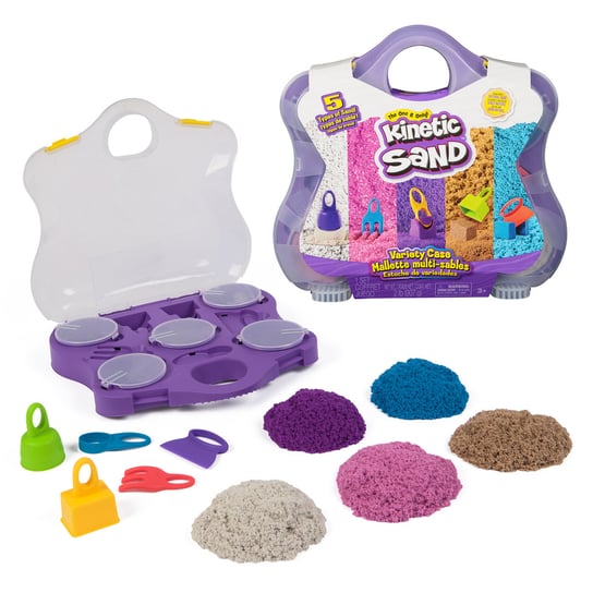 Kinetic Sand-Piasek Kinetyczny Sensoryczna Skrzynka Kinetic Sand