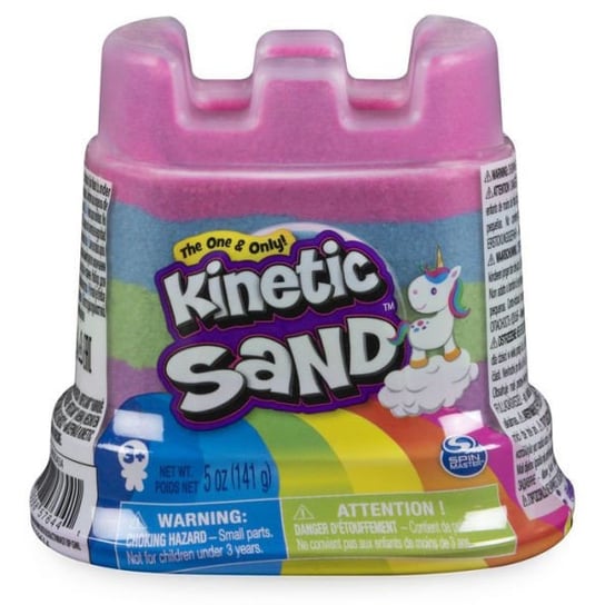 Kinetic Sand, piasek kinetyczny Tęczowy Zamek Kinetic Sand