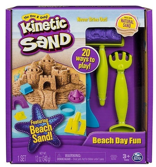 Kinetic Sand, piasek kinetyczny Zabawa na plaży Kinetic Sand