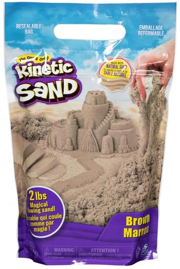 Kinetic Sand - Piasek plażowy (2lb/0.9kg) Kinetic Sand