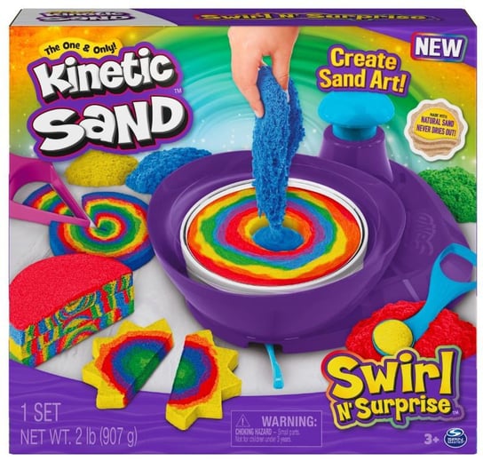 Kinetic Sand - Zakręcone kolory Kinetic Sand