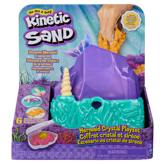 Kinetic Sand - zestaw Syrenka Kinetic Sand