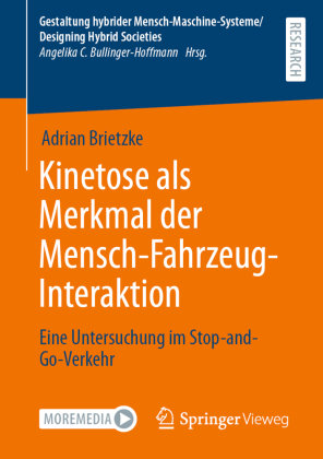 Kinetose als Merkmal der Mensch-Fahrzeug-Interaktion Springer, Berlin