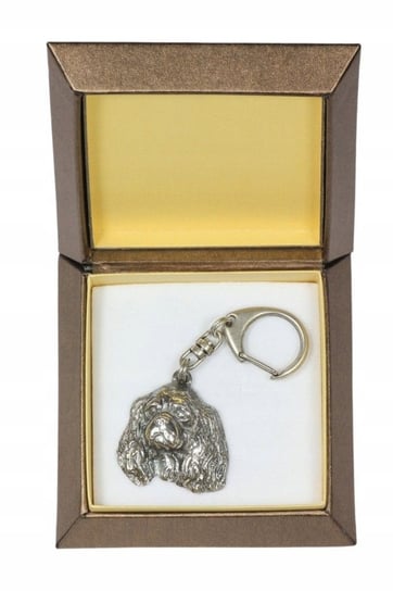 King Charles Spaniel Posrebrzany brelok w pudełku Inna marka