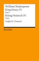 King Henry IV, Part 1 / Heinrich IV., Teil 1 Shakespeare William