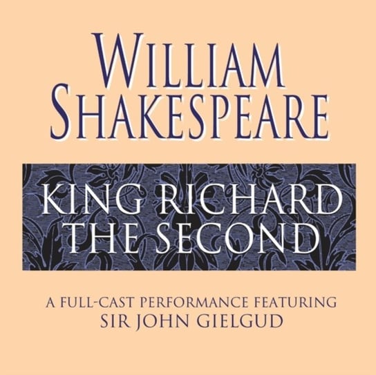 King Richard the Second Shakespeare William