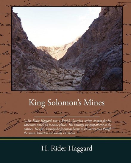 King Solomons Mines Haggard H. Rider