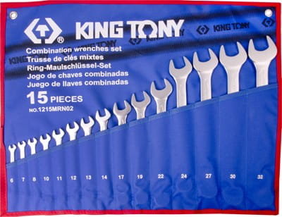 King Tony Zestaw Kluczy Płasko-Oczkowych 6-32Mm KING TONY