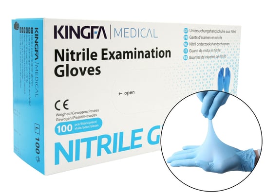 Kingfa medical, Rękawiczki nitrylowe KS-ST RT021 KF-RND-XL-8730 Kingfa Medical