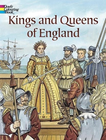 Kings and Queens of England Coloring Book John Green
