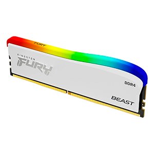 Kingston FURY Beast White RGB Special Edition 16 GB 3200 MT/s DDR4 CL16 DIMM Pojedynczy moduł pamięci stacjonarnej - KF432C16BWA/16 Kingston