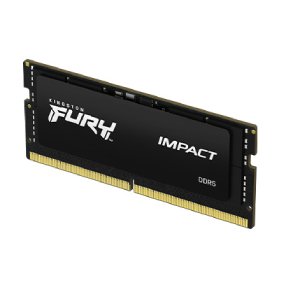 Kingston FURY Impact 8GB 4800MT/s DDR5 CL38 SODIMM Pojedynczy moduł pamięci do gier do notebooka - KF548S38IB-8, czarny Kingston