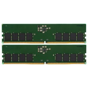 Kingston ValueRAM 64 GB (2 x 32 GB) Zestaw 2 modułów pamięci DDR5 4800 MT/s DDR5 Non-ECC CL40 DIMM 2Rx8 KVR48U40BD8K2-64 Kingston
