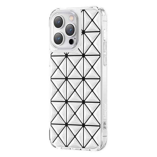 Kingxbar Miya Series Etui Iphone 14 Pro Pokrowiec Obudowa Na Tył Plecki Białe Kingxbar