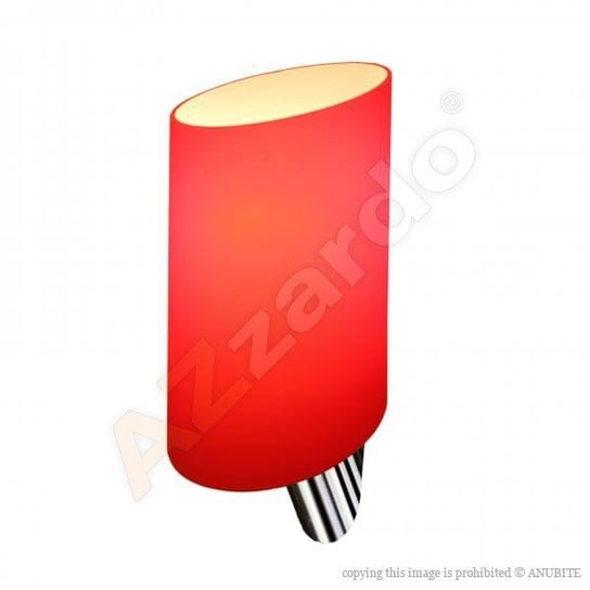 Kinkiet AZZARDO, Rosa MB311-1R, czerwony, E14, 11x18 cm AZzardo