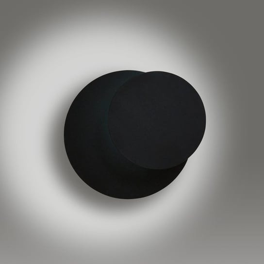 Kinkiet dekoracyjny EMIBIG Circle 1, czarny, 20 W, 20x22 cm EMIBIG