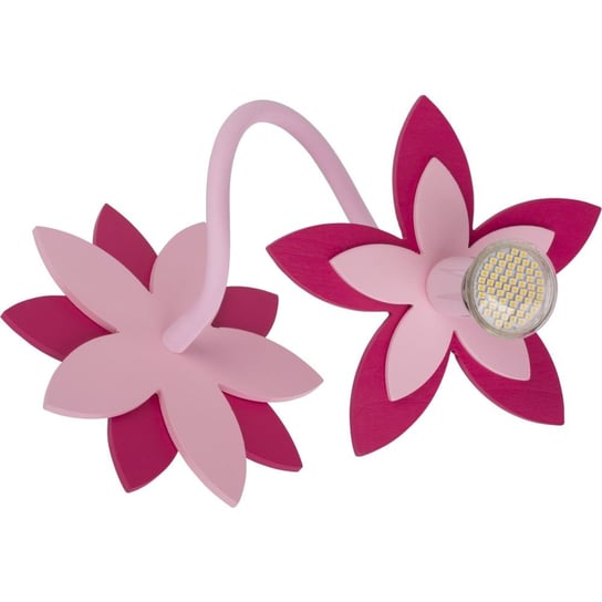 Kinkiet dziecięcy NOWODVORSKI, Flowers Pink, różowo-fioletowy, GU10, 20x50 cm Nowodvorski
