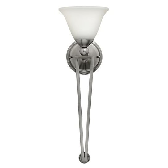 Kinkiet klasyczny Hinkley Lighting, Bolla, biało-srebrny, E27, 66x22,9x19,8 cm Hinkley Lighting
