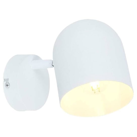Kinkiet LAMPA ścienna AZURO 91-63243 Candellux regulowana OPRAWA metalowy reflektorek biały Candellux
