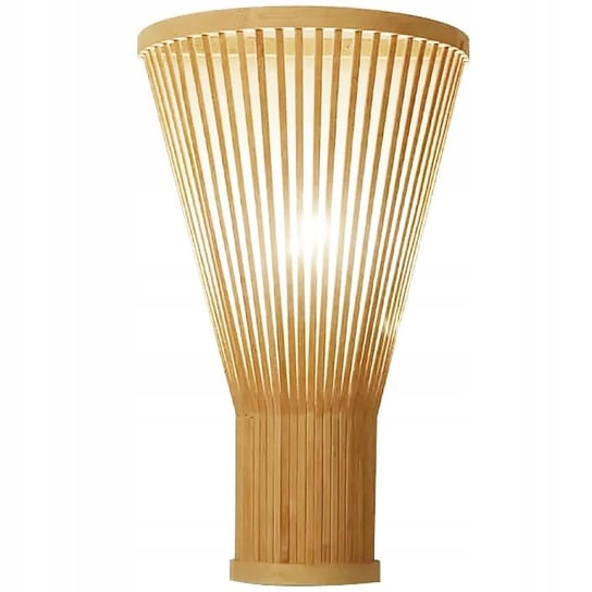 Kinkiet Lampa Ścienna Bambusowa Naturalna Boho App1272-1W Toolight