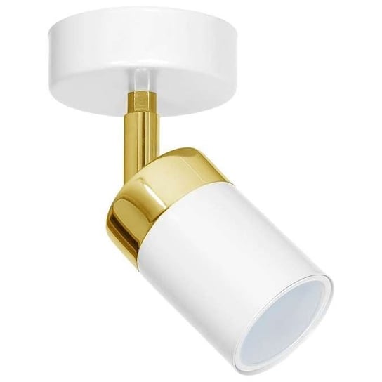 Kinkiet LAMPA ścienna JOKER MLP6128 Milagro regulowana OPRAWA metalowy reflektorek biały złoty Milagro