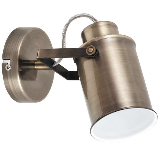 Kinkiet LAMPA ścienna PETER 5981 Rabalux metalowa OPRAWA reflektorek tuba antyczny brąz Rabalux