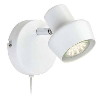 Kinkiet LAMPA ścienna URN 106083 Markslojd metalowa OPRAWA regulowany reflektorek biały Markslojd