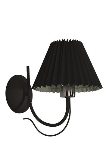 Kinkiet LAMPEX Onyks, czarny, 60 W, 41x18 cm Lampex