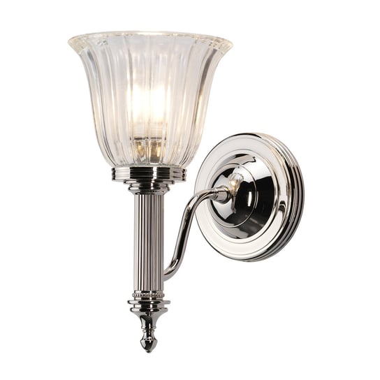 Kinkiet łazienkowy nikiel Carroll 1xG9 3W Elstead ELSTEAD LIGHTING