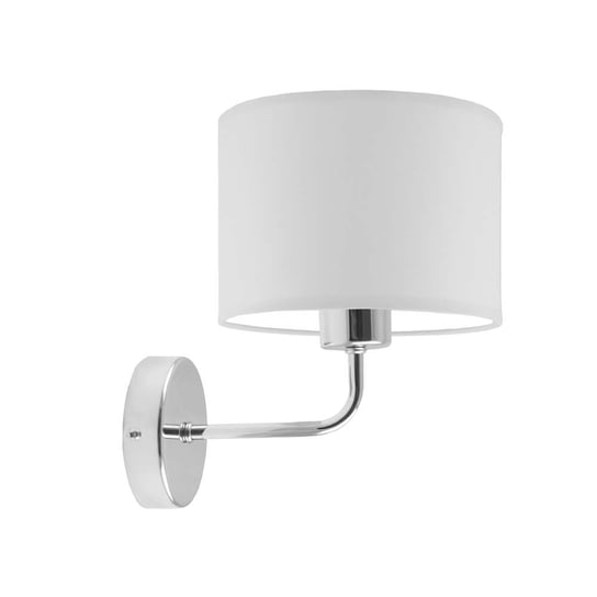 Kinkiet LYSNE Modena, 60 W, E27, jasnoszary/chrom, 25x25 cm LYSNE
