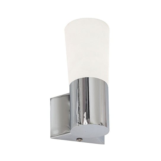 Kinkiet MILAGRO Aqua ML026, 4 W, LED, biało-srebrny, barwa biała neutralna, 12x7,5x7,5 cm Milagro