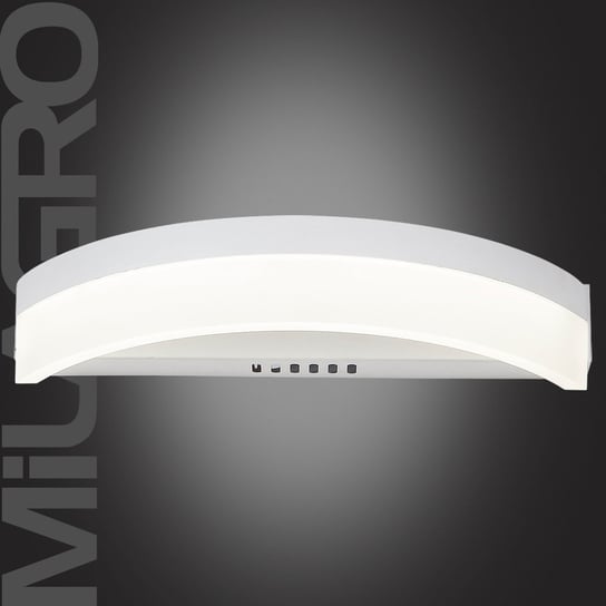 Kinkiet MILAGRO Ring, biały, 1x8W, 4000K, 7x12 cm Milagro
