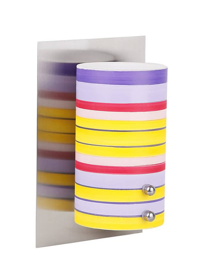Kinkiet nikiel mat kolorowy lampa Fresco 21-82018 Candellux Lighting