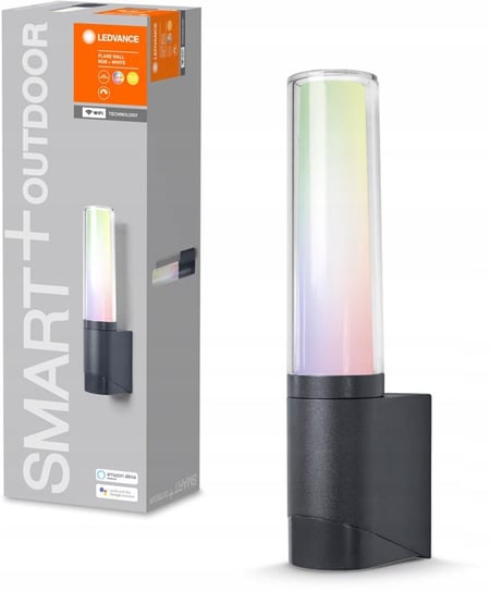 Kinkiet ogrodowy LED INTELIGENTNY 7,5W RGB+W Ciemny szary SMART+ WiFi FLARE LEDVANCE Ledvance