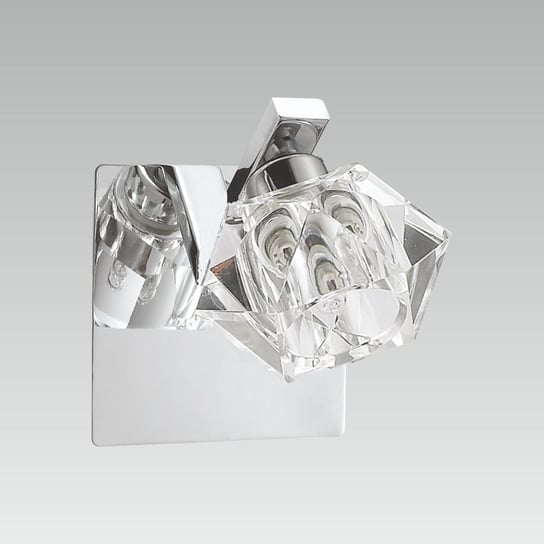 Kinkiet PREZENT Zenith, srebrny, 5W, 11x11 cm Prezent