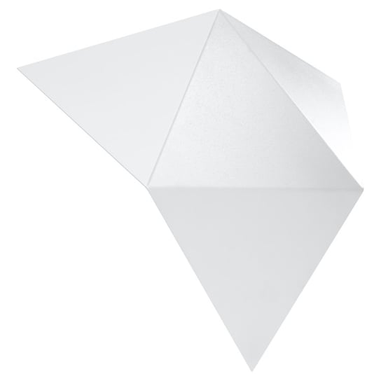 Kinkiet SOLIDO biały nowoczesny trójkąt rozproszone światło SL.0420 Sollux Lighting Sollux Lighting