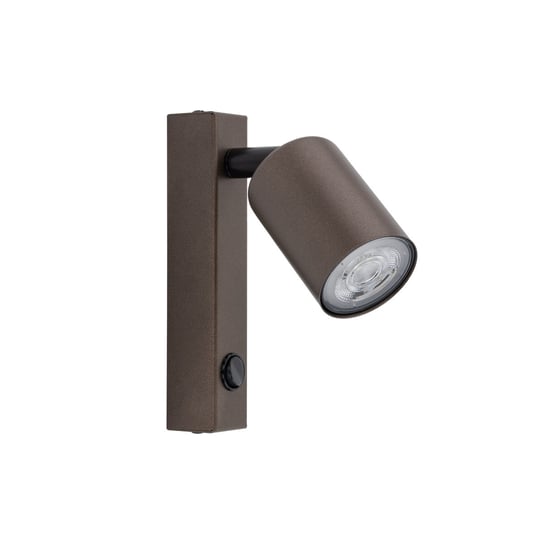 Kinkiet TOP TK Lighting Gu10 brązowy z wyłącznikiem TK Lighting