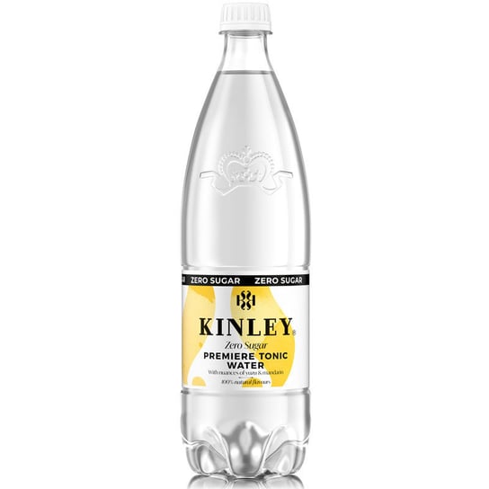 KINLEY Zero Sugar 1000ml NAPÓJ GAZOWANY Premiere Tonic Water Coca-Cola