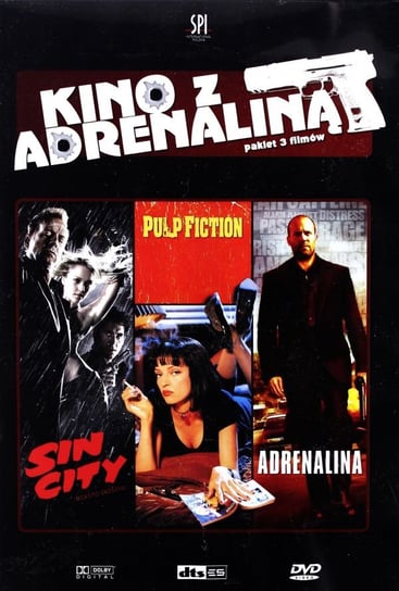 Kino z adrenaliną: Pulp Fiction / Sin City / Adrenalina Tarantino Quentin, Rodriguez Robert, Miller Frank, Neveldine Mark, Taylor Brian