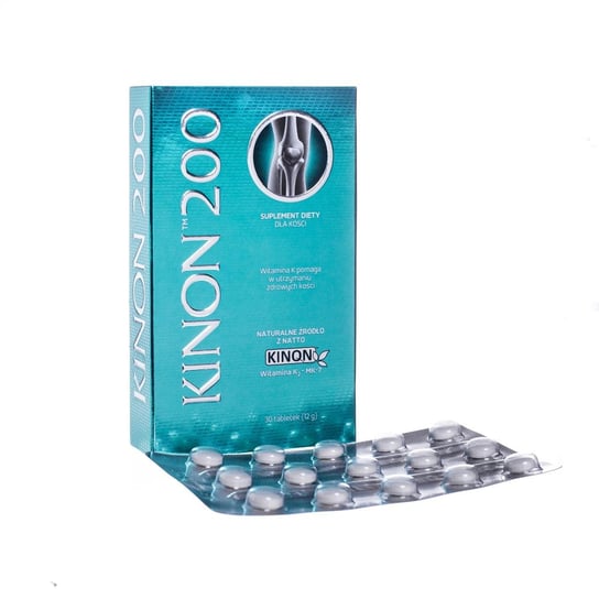 Kinon 200, suplement diety, 30 tabletek Valentis