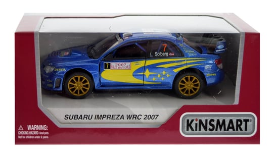 Kinsmart Subaru Impreza Peter Solberg  Wersja Rajdowa 1:36 Mejpol