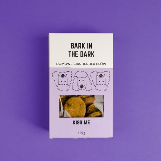 KISS ME  - domowe ciastka dla psów Bark In The Dark