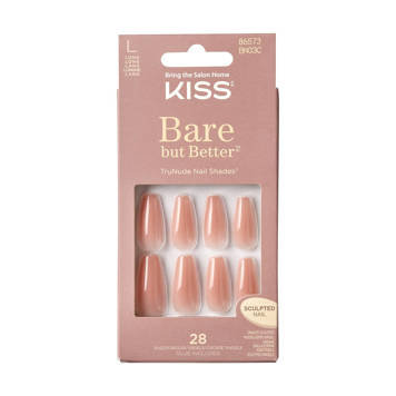 Kiss sztuczne paznokcie Bare but Better L BN03C KISS