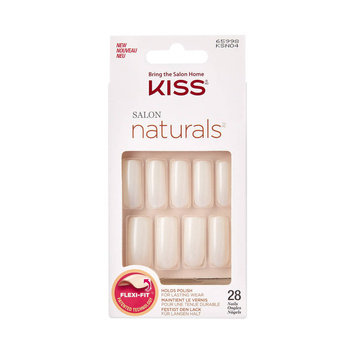 Kiss, Sztuczne Paznokcie Naturals Ksn04, L, 28 Szt. KISS