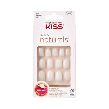 Kiss, Sztuczne paznokcie naturals KSN05, S, 28 szt. KISS