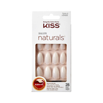 Kiss, Sztuczne paznokcie naturals KSN06, M, 28 szt. KISS