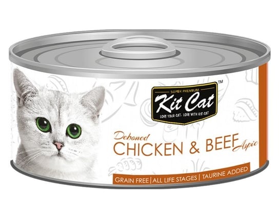 Kit Cat Chicken & Beef (kurczak Z Wołowiną) [Kc-2218] 80g Kit Cat