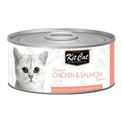 Kit Cat Chicken & Salmon (Kurczak Z Łososiem) [Kc-2166] 80G Kit Cat
